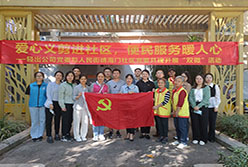 爱心义剪进社区,便民服务暖人心